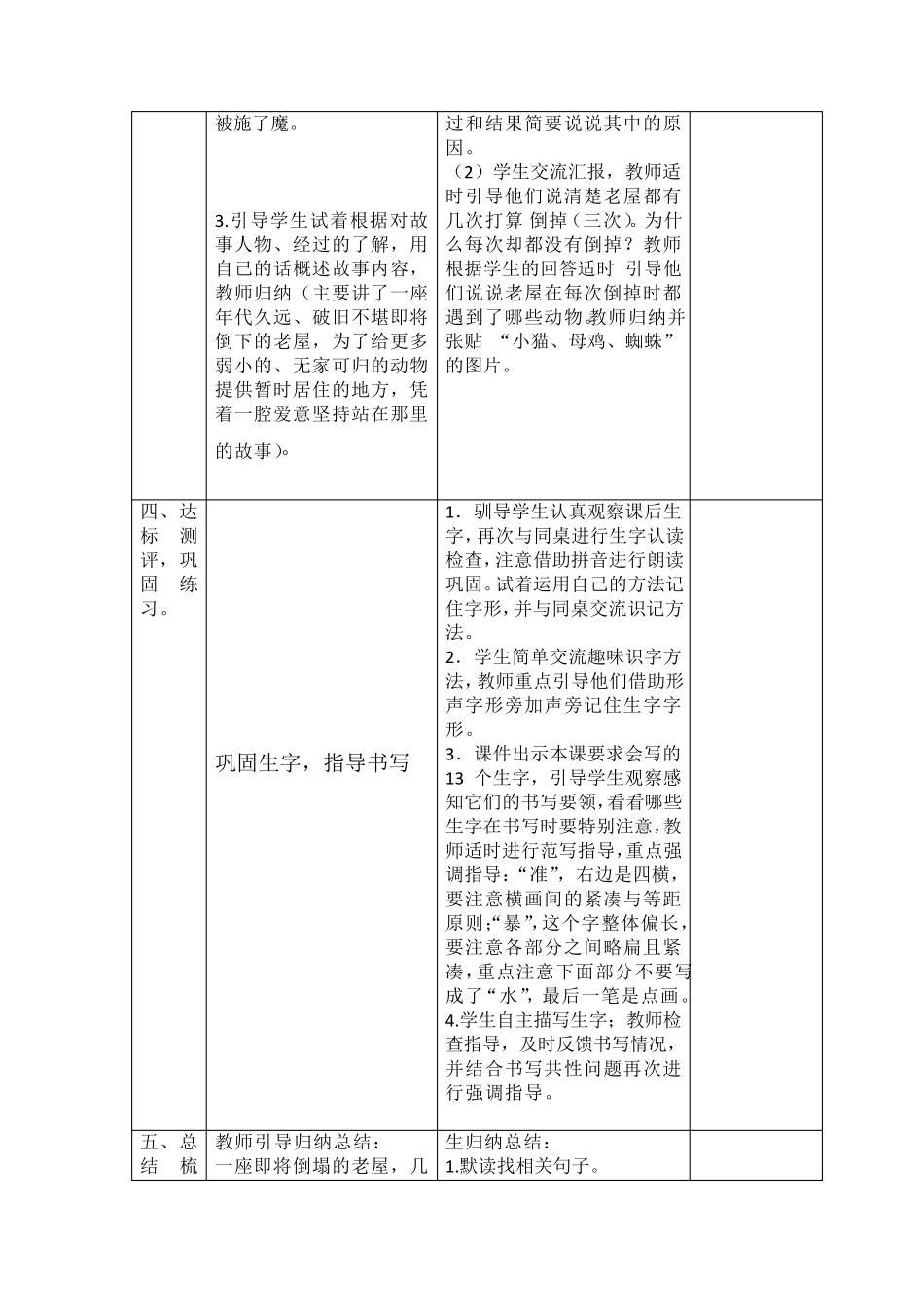 12.《总也倒不了的老屋》集体备课_第3页