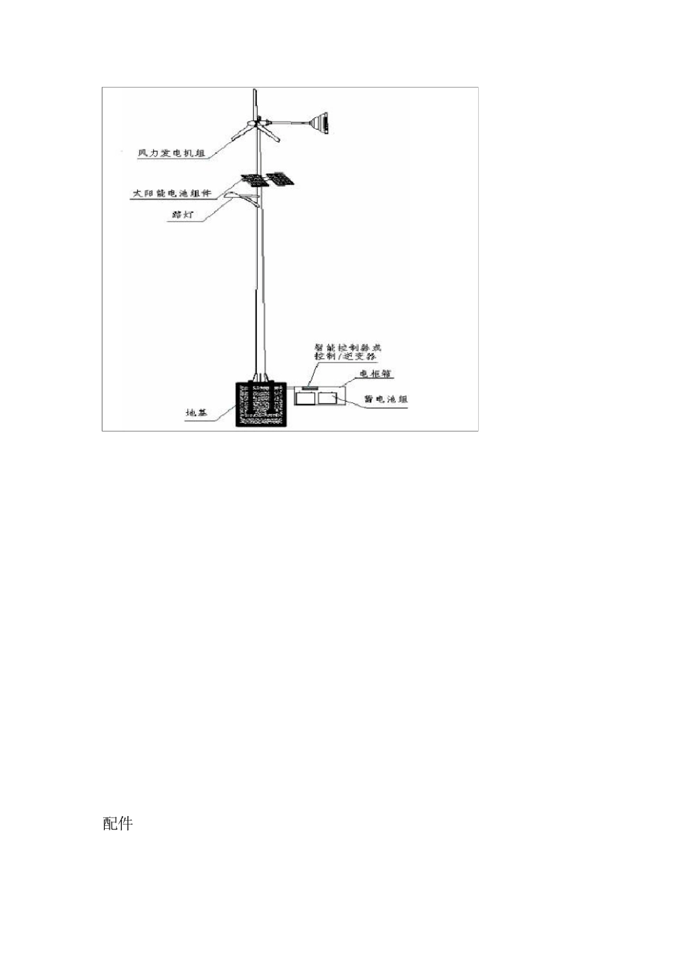 120W风光互补路灯使用安装说明_第3页