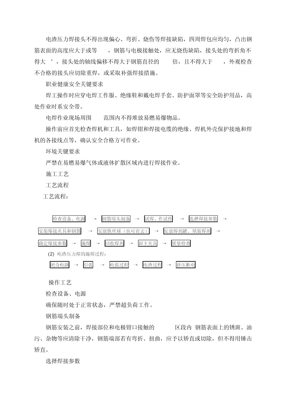 12钢筋电渣压力焊施工工艺标准_第3页