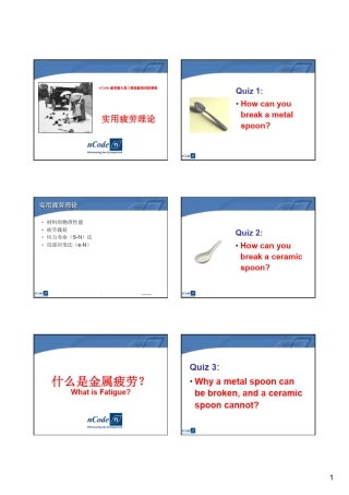 nCode培训_实用疲劳理论
