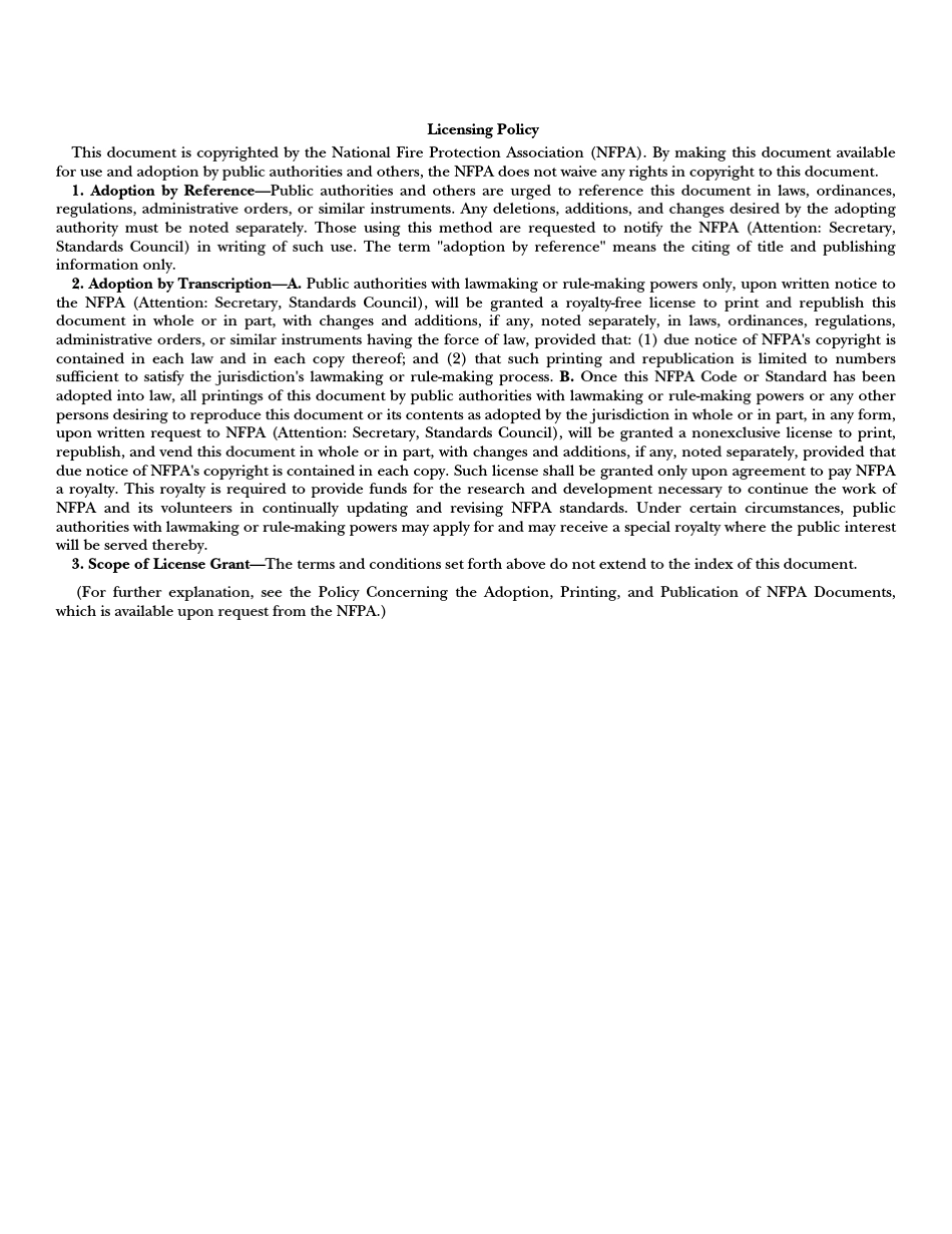 NFPA962001用于商业烹饪的通风调节标准_第3页