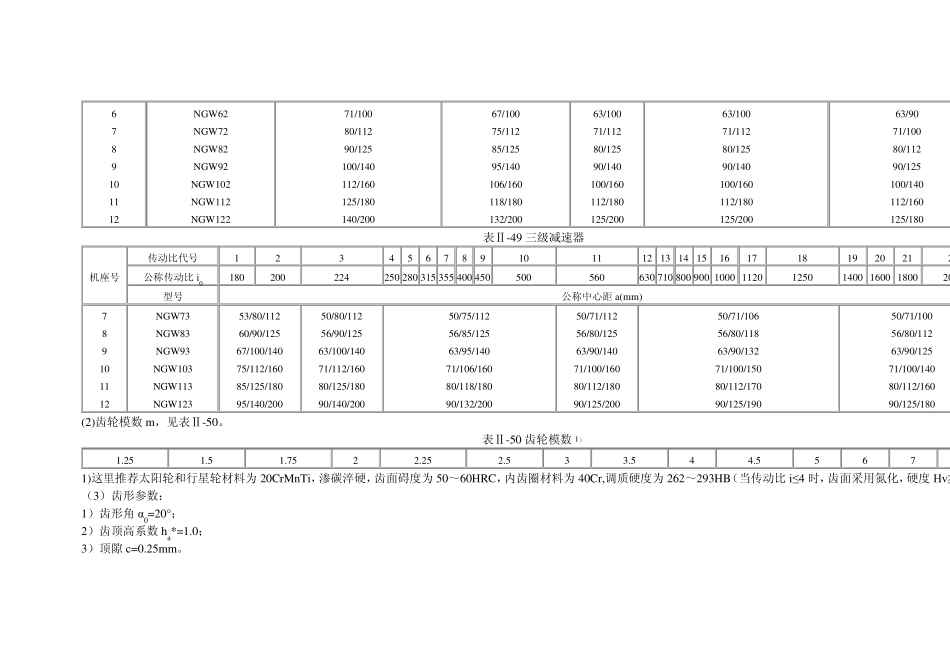NGW行星齿轮减速器的参数1_第2页