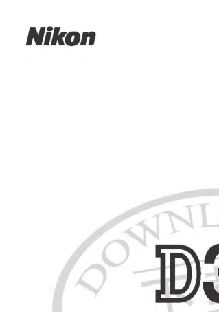Nikon尼康D3200使用说明书