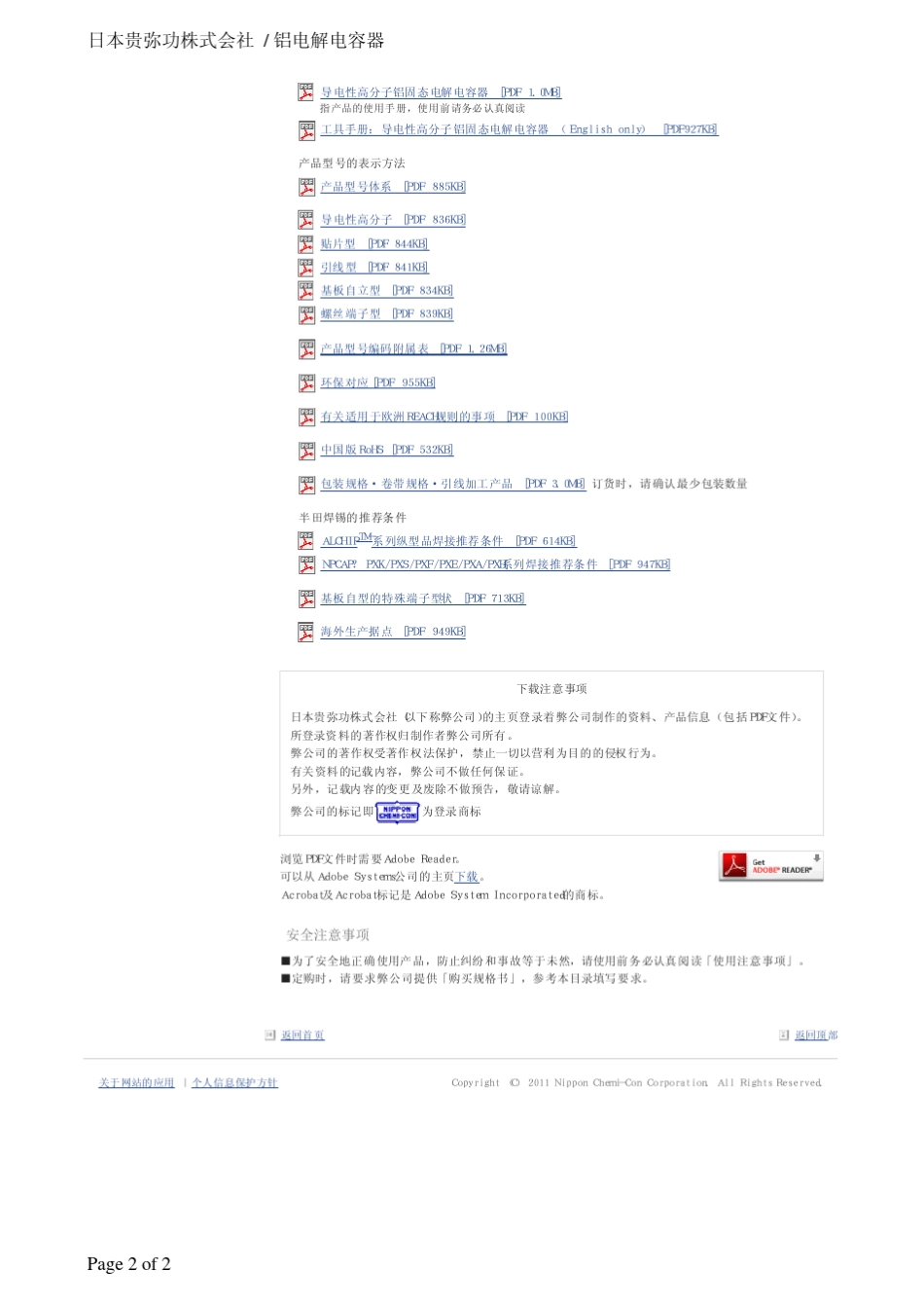 Nippon电容系列说明_第2页