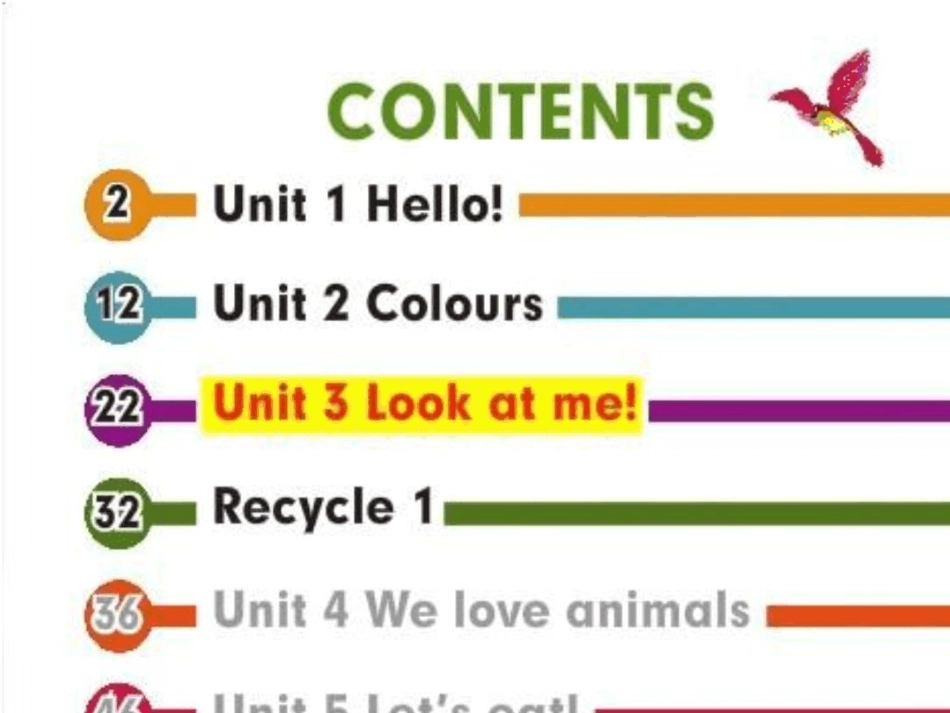 PEP人教版英语三年级上册电子课本_第2页