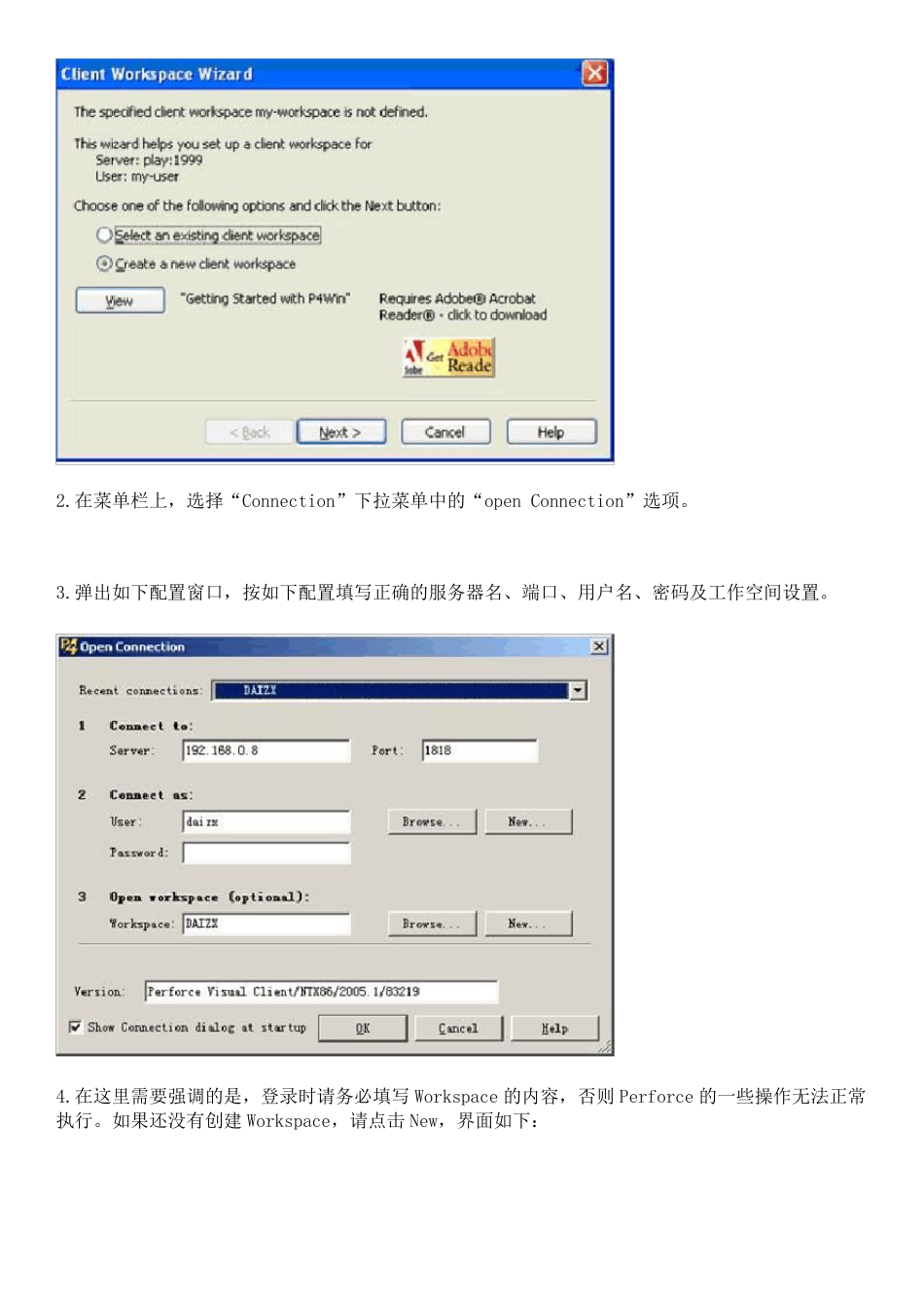 Perforce使用指南_forP4V_第2页