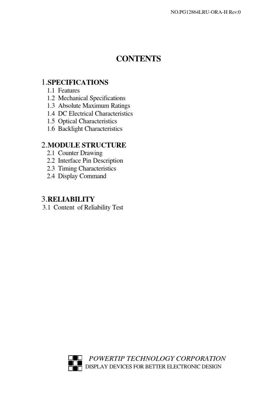 PG12864点阵液晶中文资料英文资料_第2页
