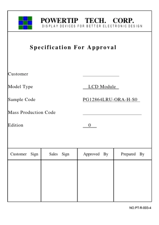 PG12864点阵液晶中文资料英文资料