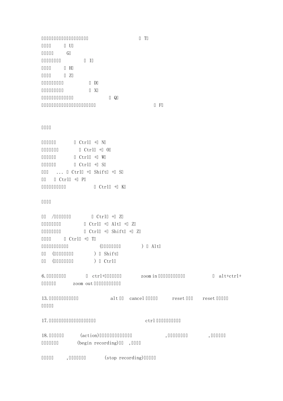 PhotoshopCS6常用快捷命令_第2页