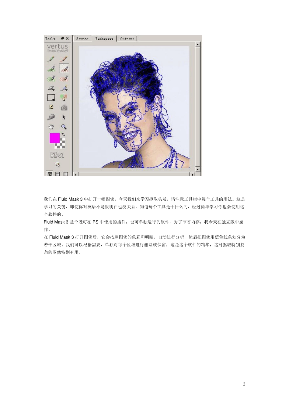 Photoshop_Vertus_Fluid_Mask_3滤镜抠图实例_第2页