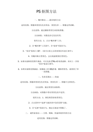 photoshop学习文档