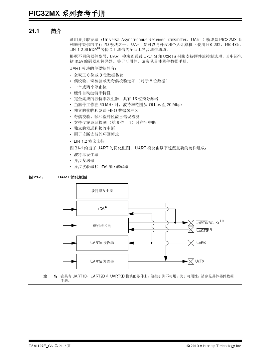 PIC32单片机UART_第2页