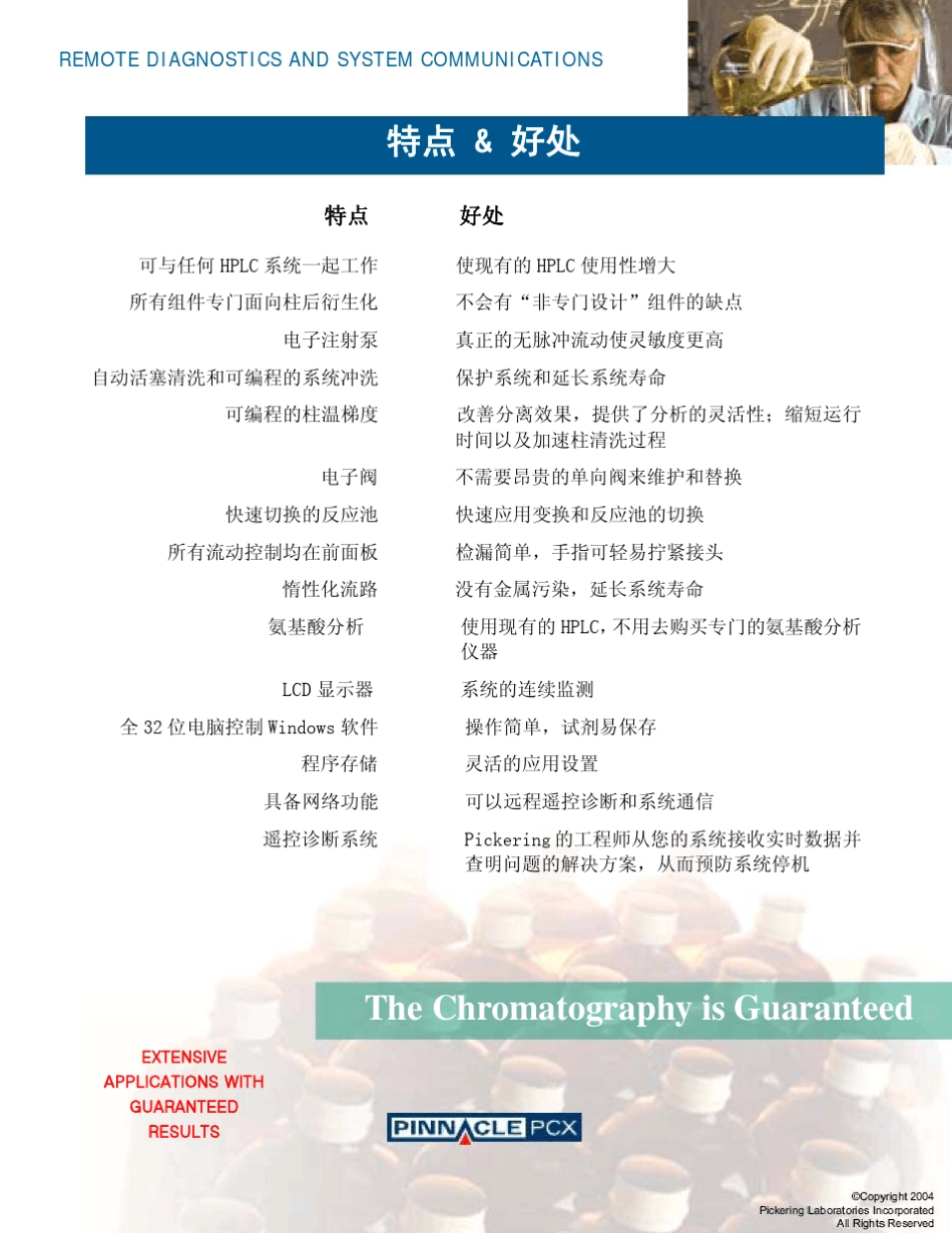 PickeringPinnaclePCX柱后衍生仪_第3页