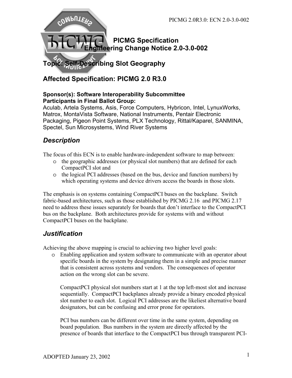 PICMG2.0R3.0_ECN002GeoAddr_第1页