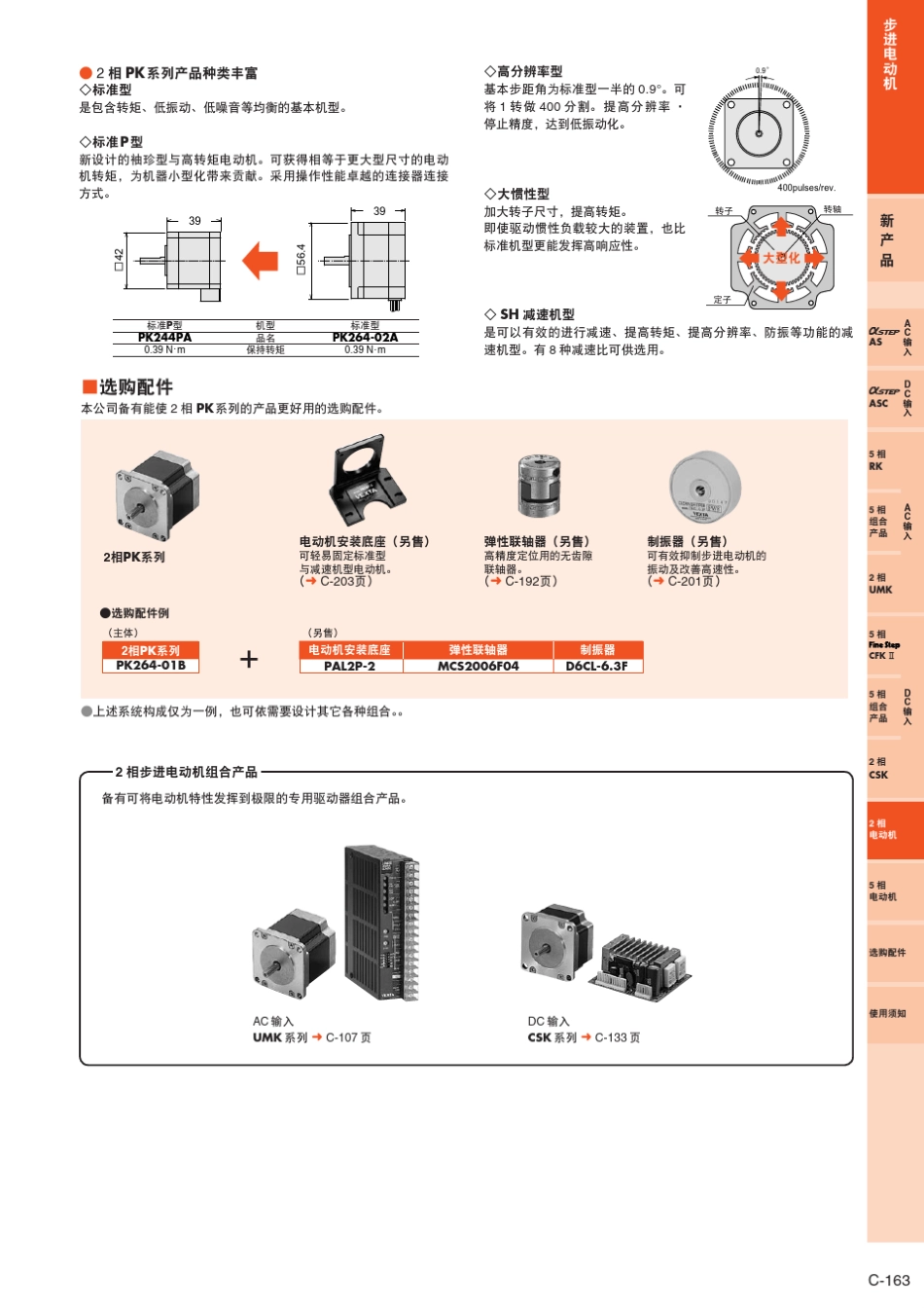 PK步进电机参数_第3页