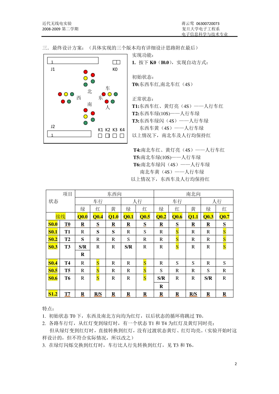 PLC交通灯实验报告_第2页