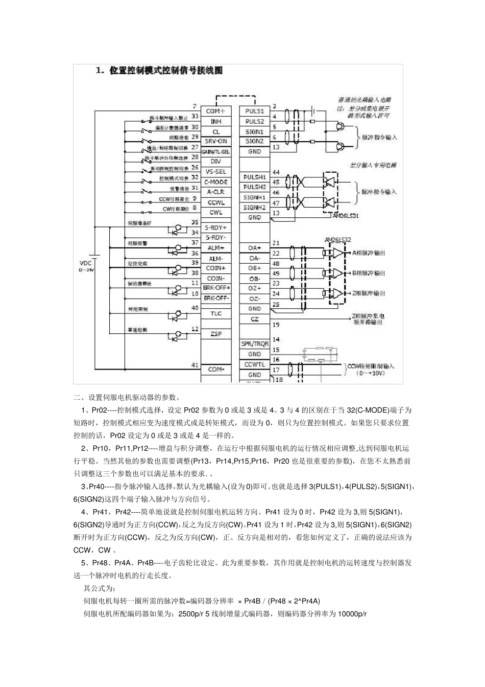 PLC控制伺服电机应用实例_第2页
