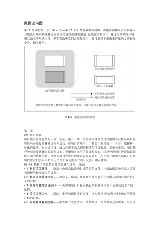 PMP(第4章项目整合管理)