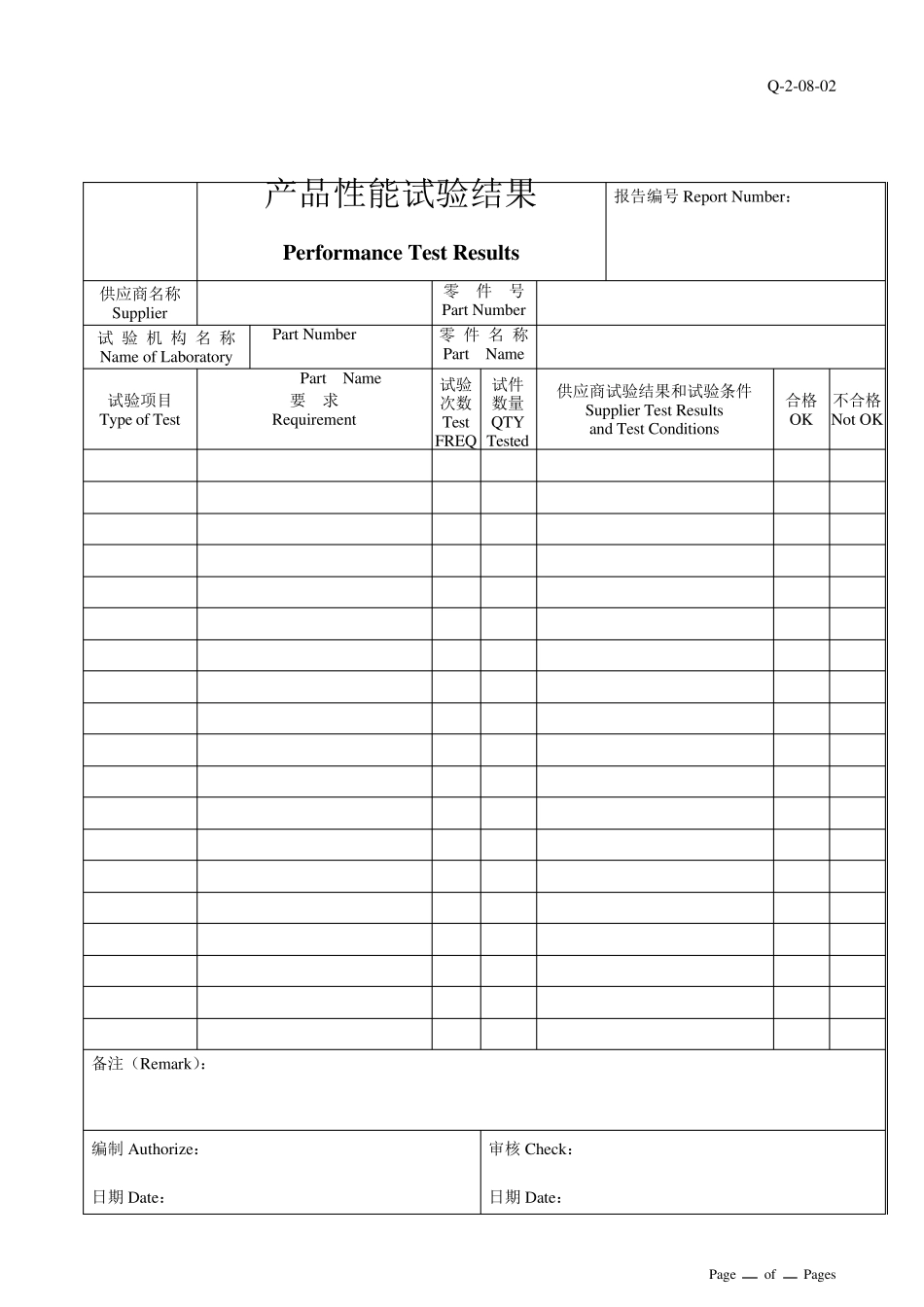 PPAP表单(范例)_第3页