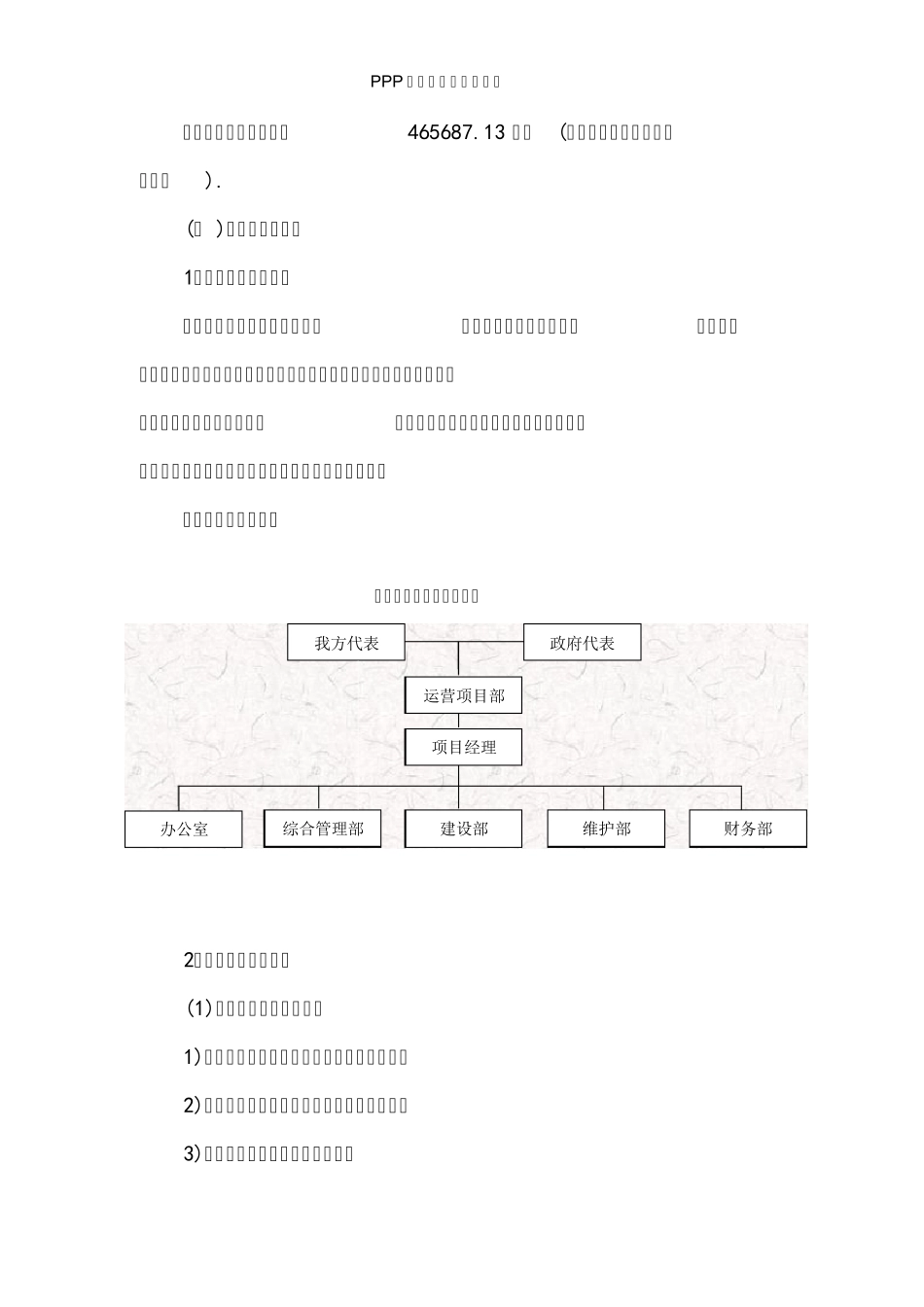 PPP项目公司组织架构及岗位职责PPP项目运营方案_第3页