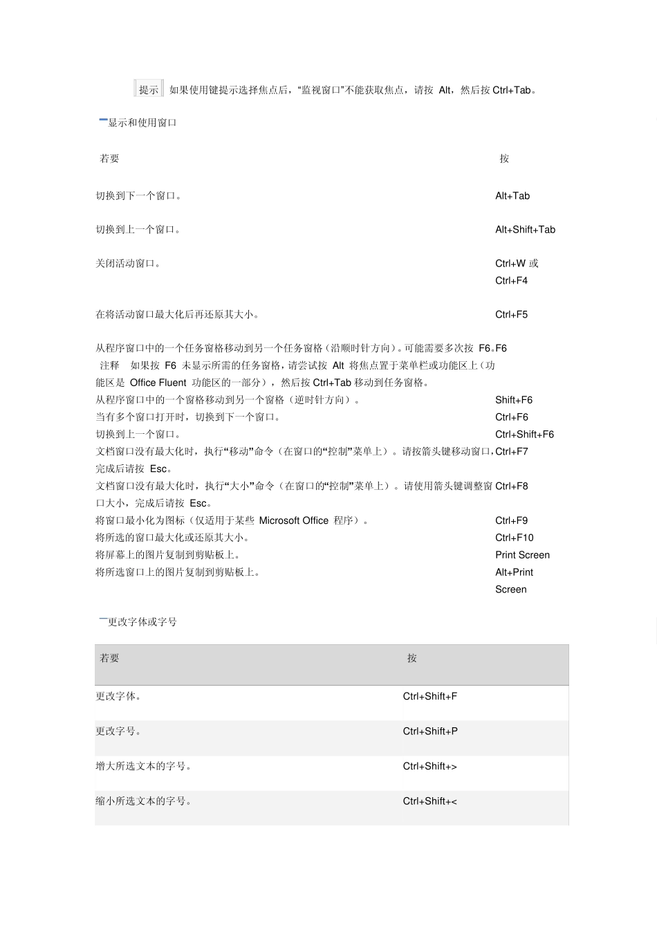 Project2010__快捷键_第3页