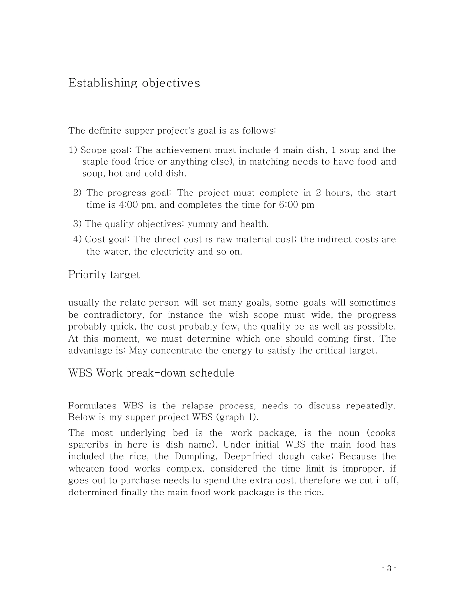 projectmanagement项目管理计划书,英文版_第3页