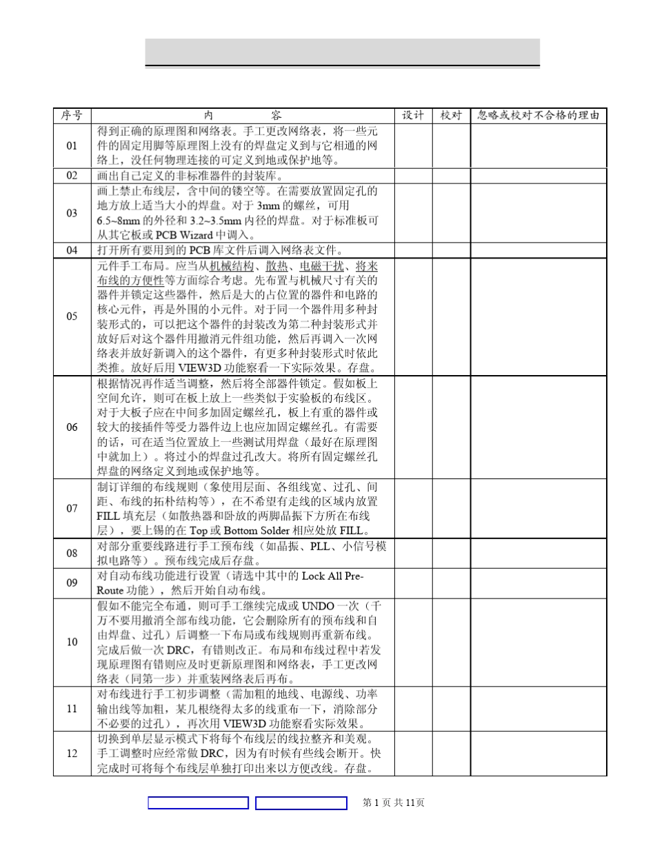 Protel99se布线的基本流程中文教程_第1页