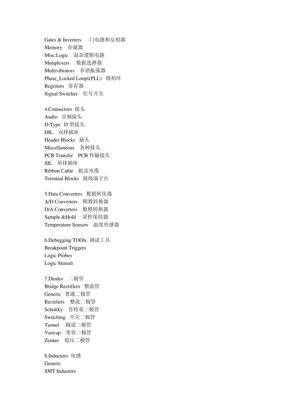 proteus元件库史上最全_第2页