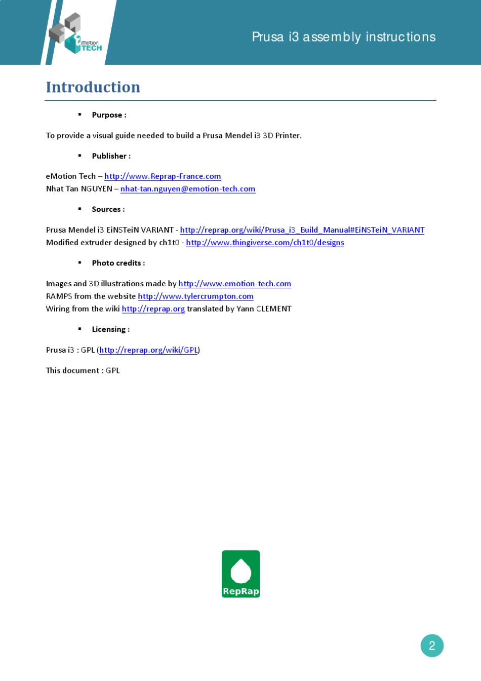 Prusai3Rework清单及组装教程_第2页