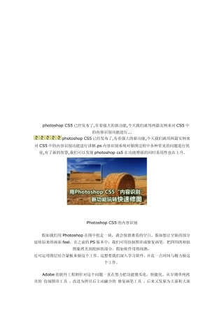 PS5内容识别