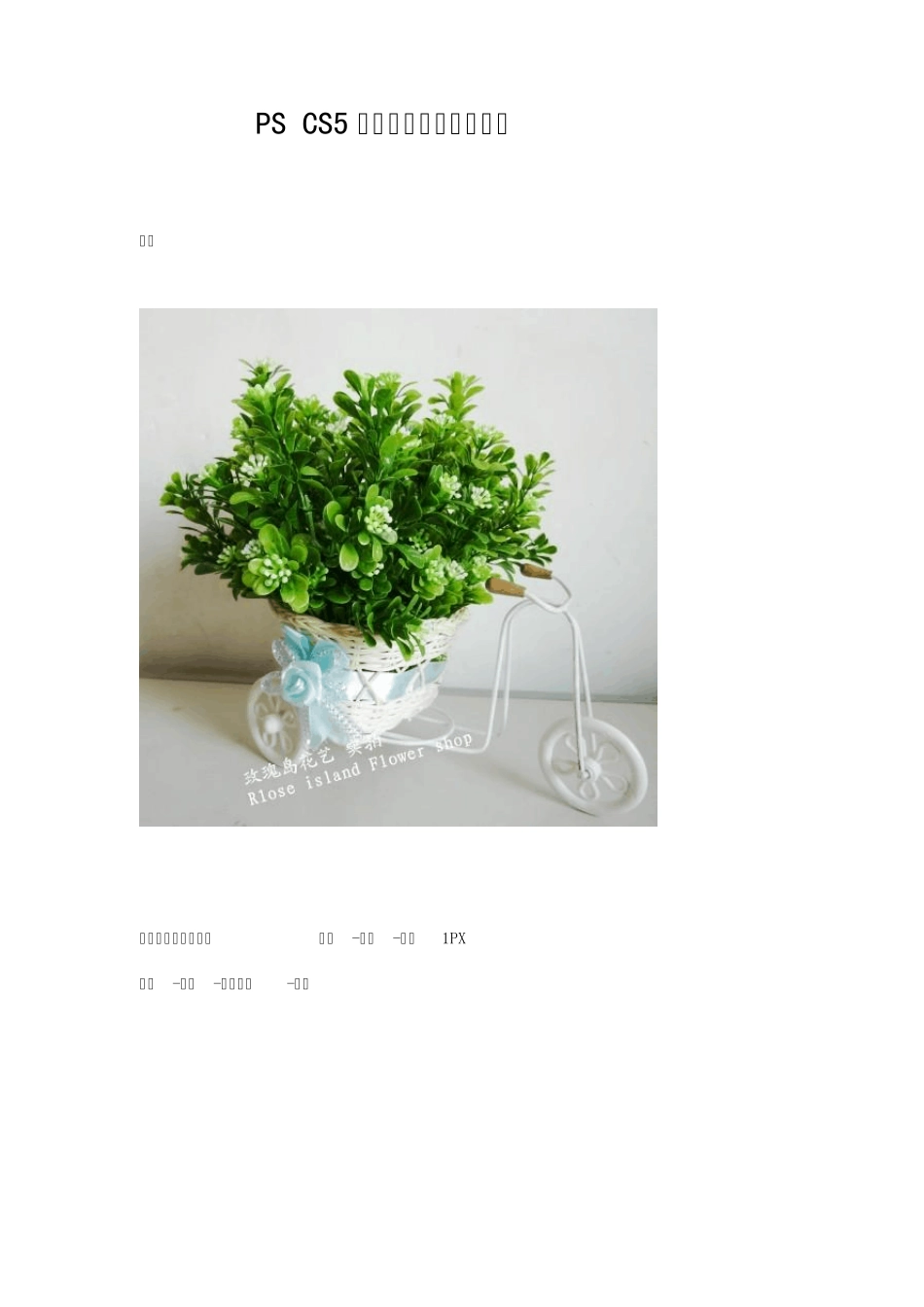 PSCS5去水印和添加水印方法_第1页