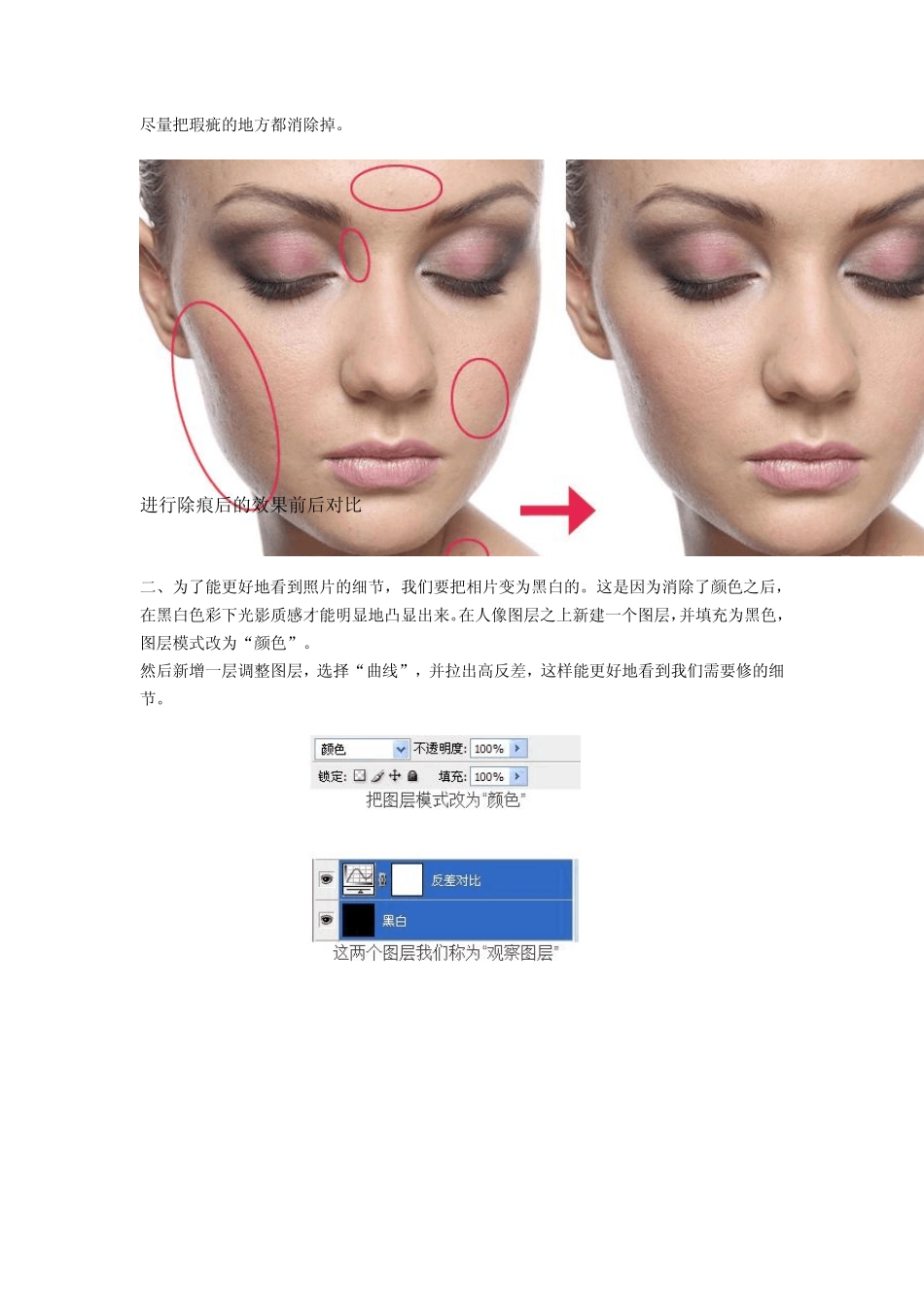 ps商业人像中性灰修图数码后期视频教程_第3页