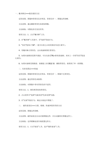 PS完美抠图10种方法一学就会!