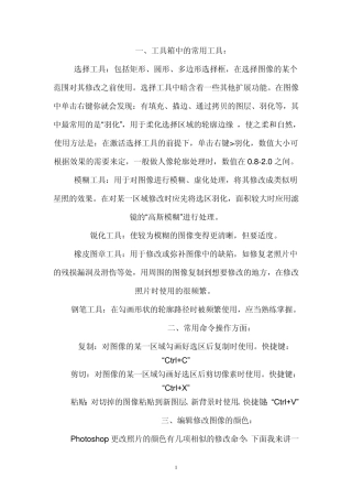 ps工具栏的使用