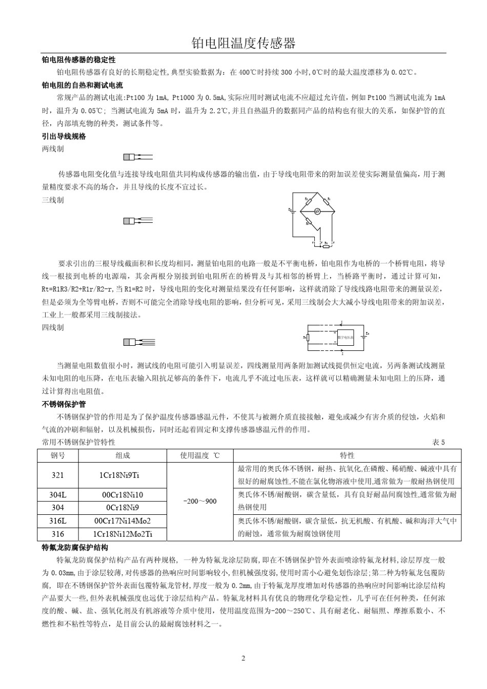Pt100通用说明书_第2页