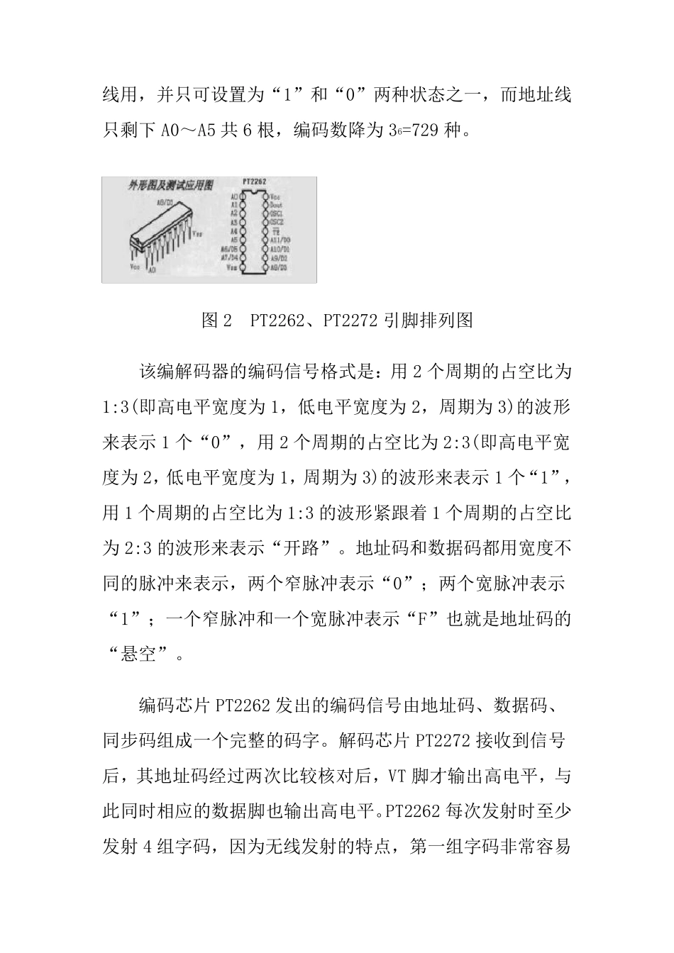 PT2262PT2272无线收发讲解_第3页