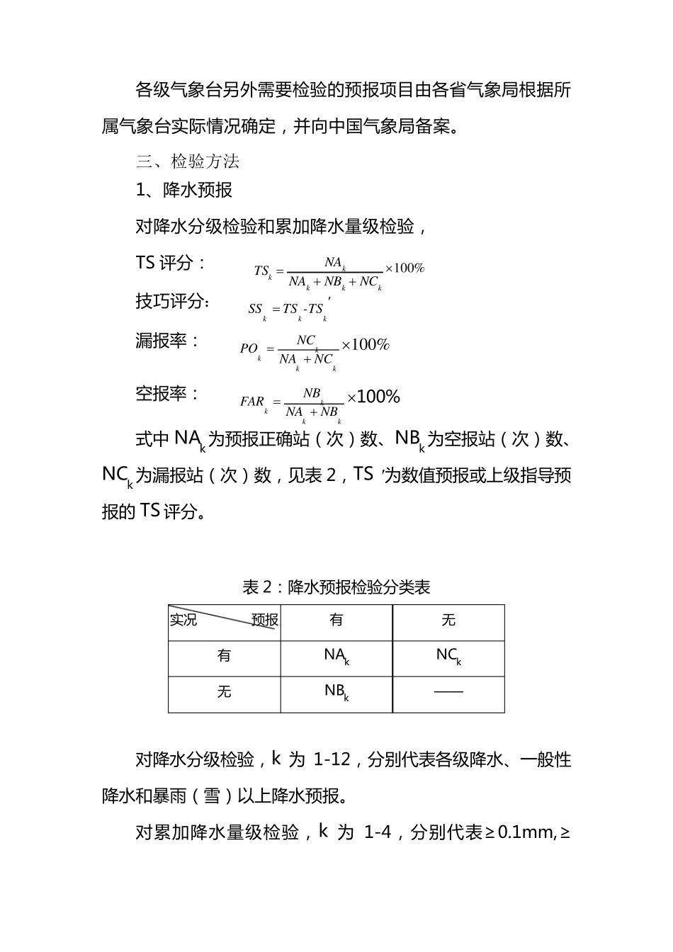 中短期天气预报质量检验办法_第3页