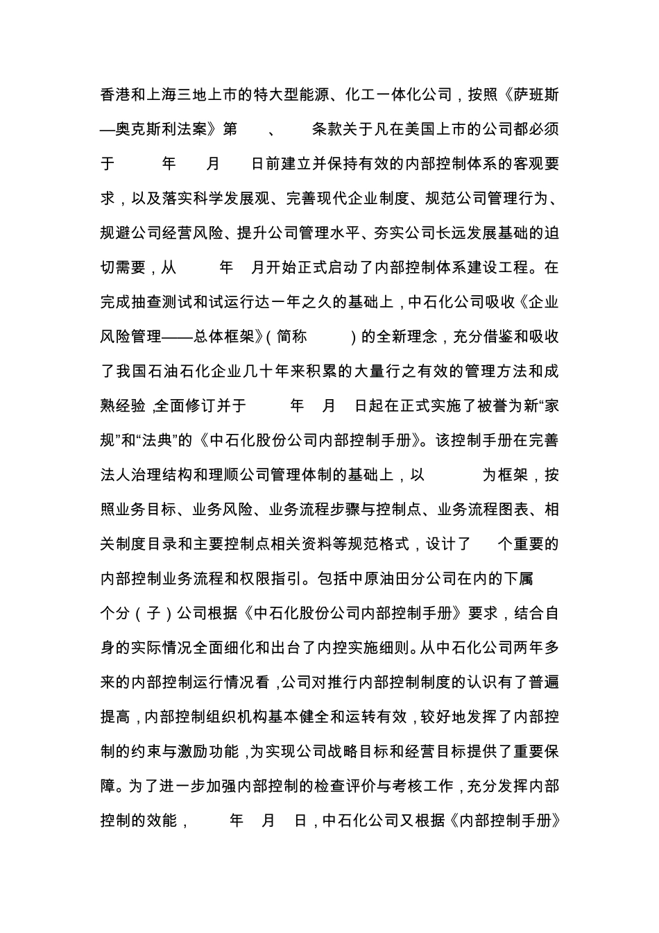 中石化内部控制_第2页