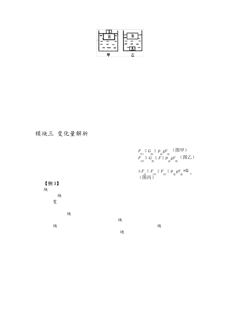 中考物理浮力变化量_第2页