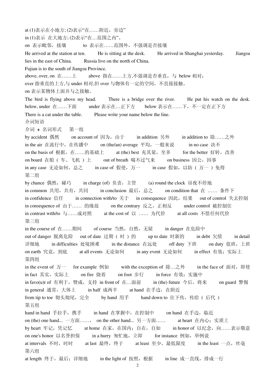 中考英语分数表达法总结_第2页