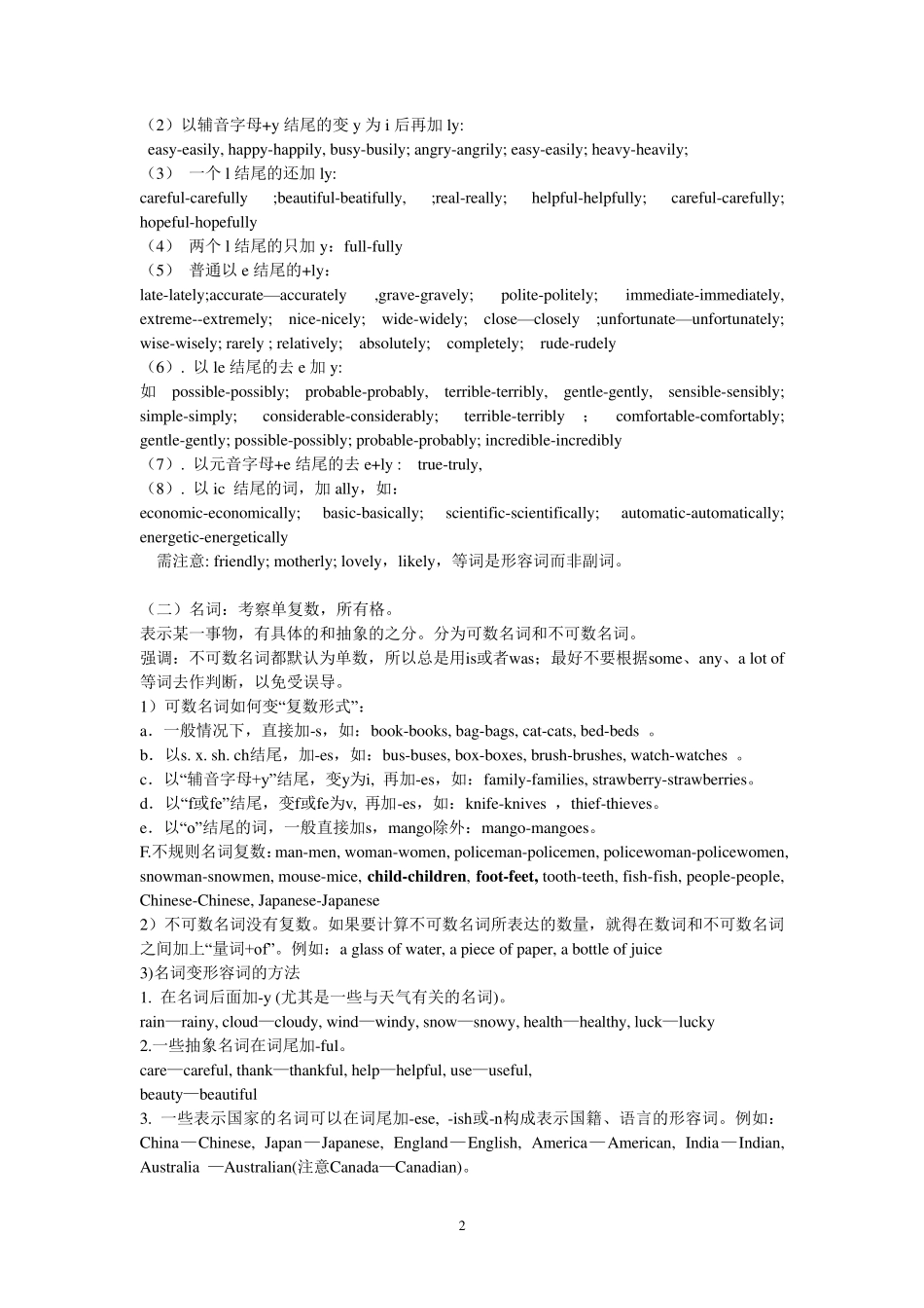 中考英语短文填空解题技巧_第2页