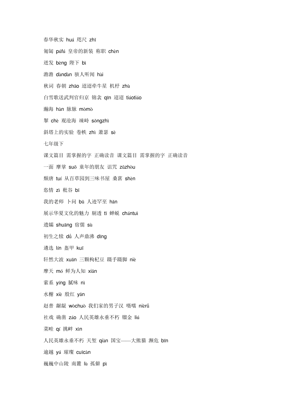 中考语文3500个汉字_第2页