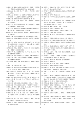 中考语文常考成语汇总