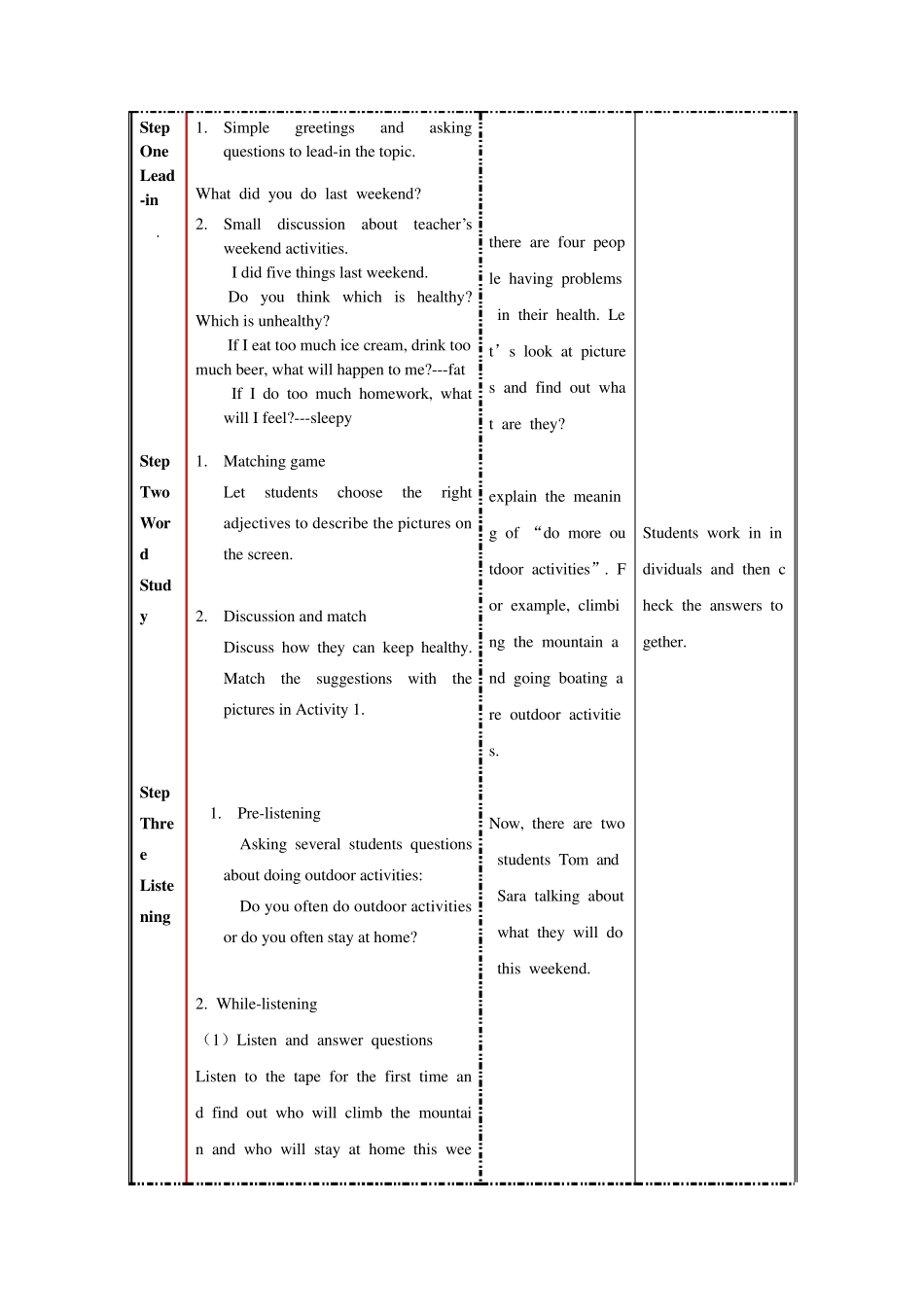 中职英语教案unit5it39;stimetochange_第2页