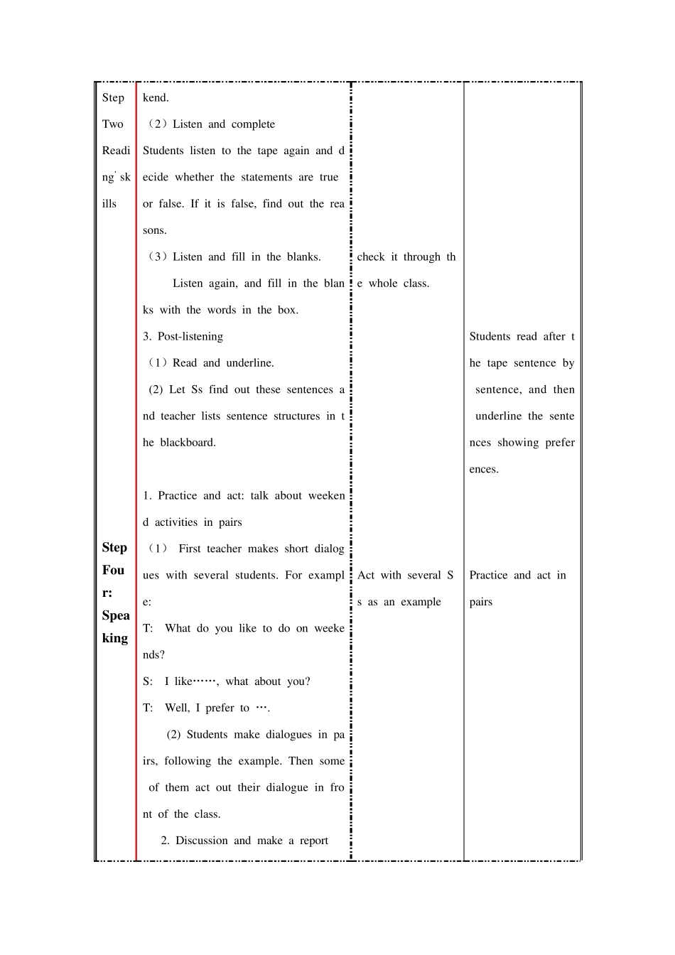 中职英语教案unit5it39;stimetochange_第3页