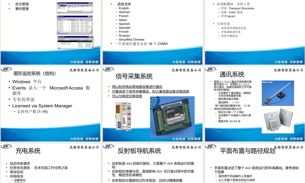 NDC8AGV控制系统课件