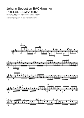 巴赫作品《前奏曲》