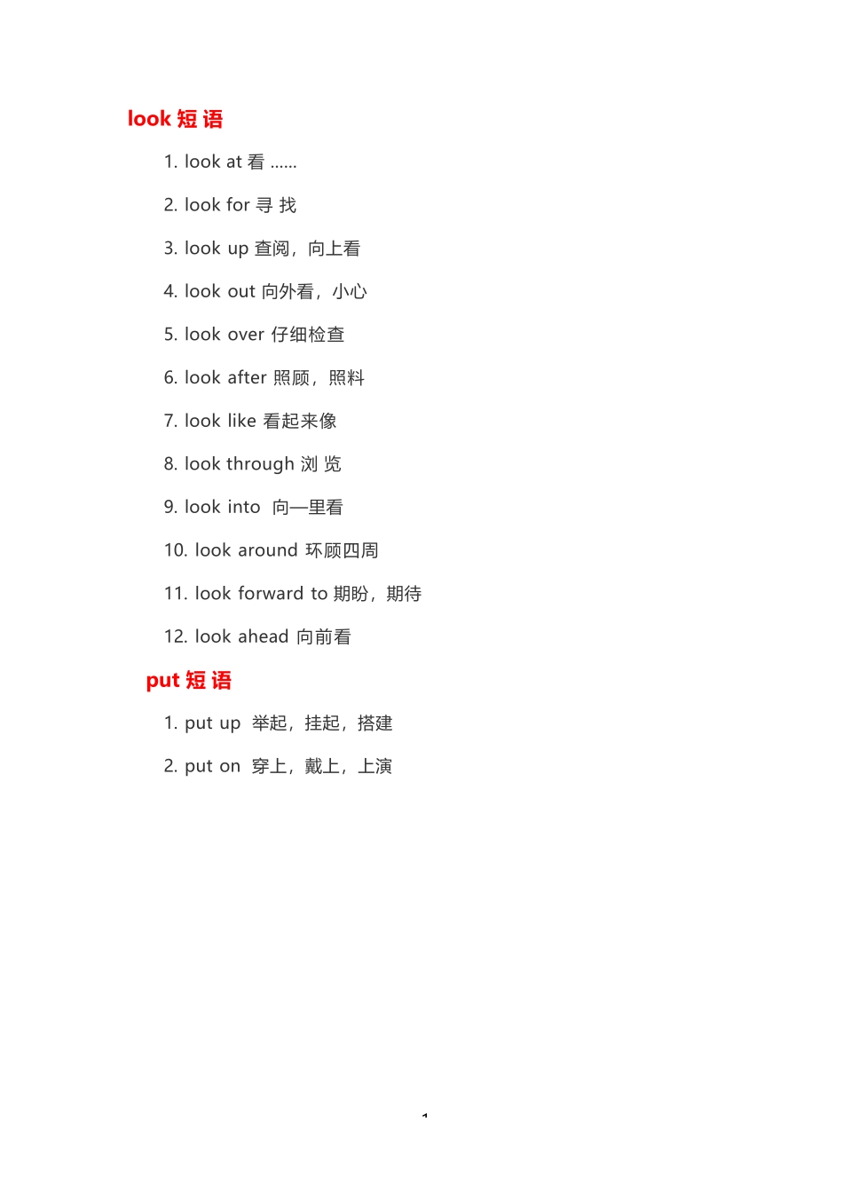 专升本《英语》必背短语_第1页