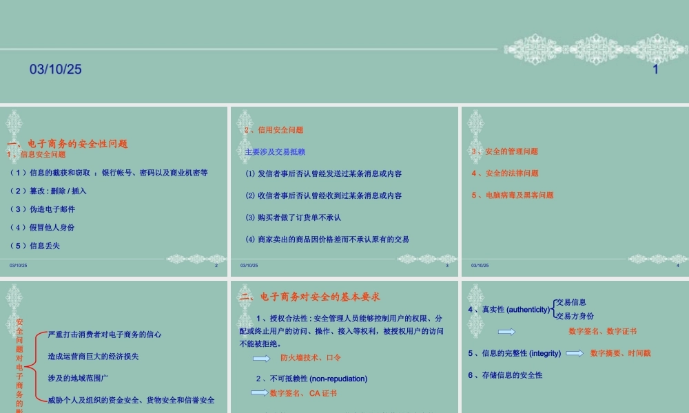 CA认证技术课件