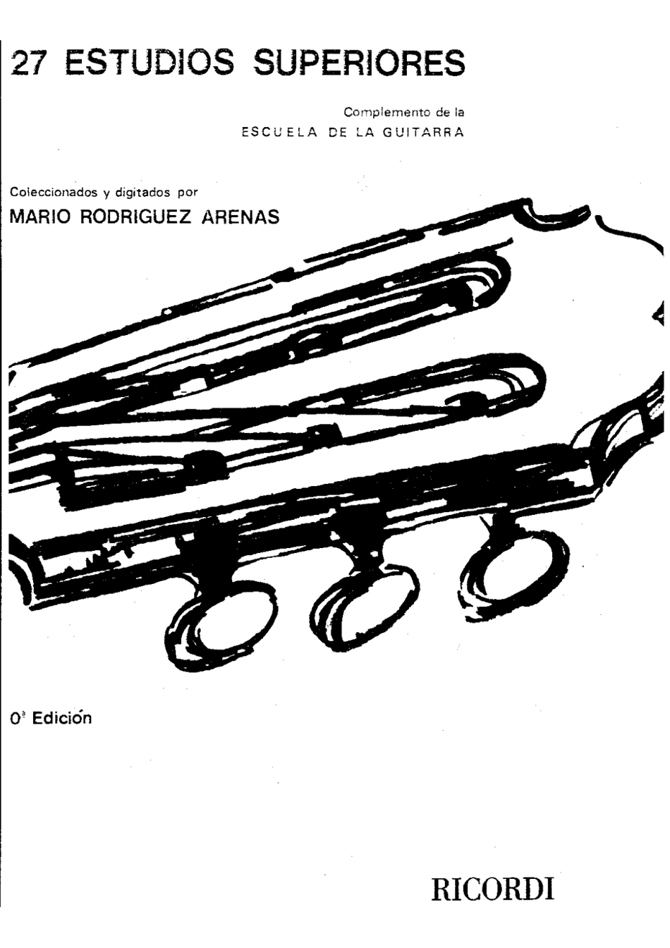 Arenas《27首吉他练习曲》_第1页